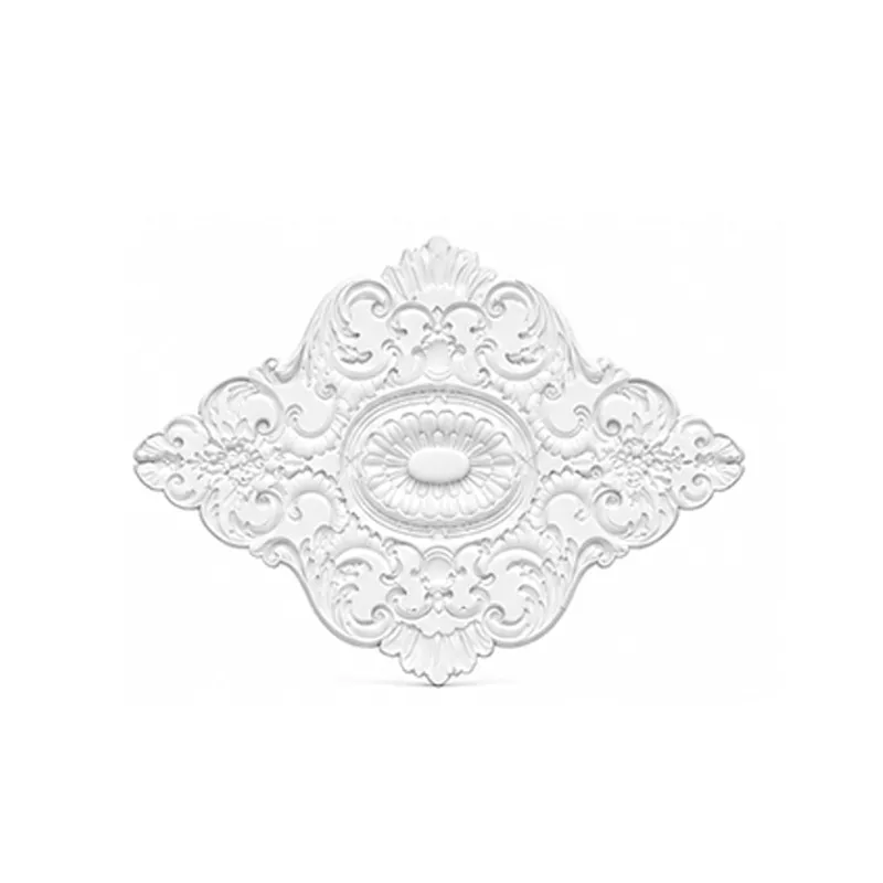 Rosace de plafond Versailles — Médaillon losange baroque 1100×740