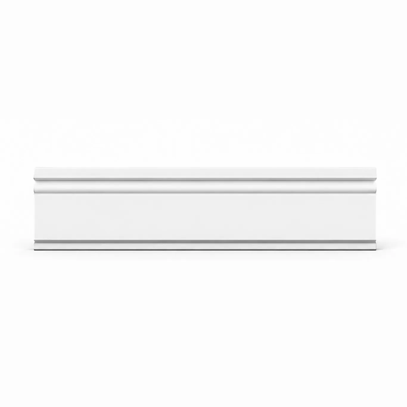 Moulure murale plate 19 x 73 mm – Cimaise décorative à ressauts