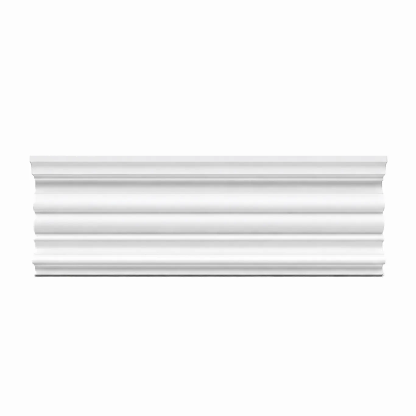 Moulure murale cannelée 24 x 98 mm – Cimaise décorative à gorges multiples
